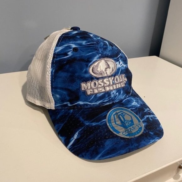 Mossy Oak Fishing Cap - Q Tech Cooling - New with Tags - Picture 1 of 2